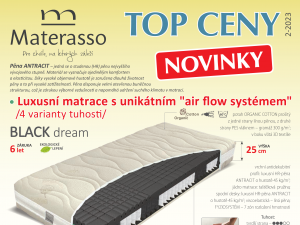 Akce SEFIR Matrace Materasso 2023