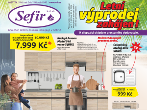Akce - Nábytkáři Čech a Moravy - léto 2025
