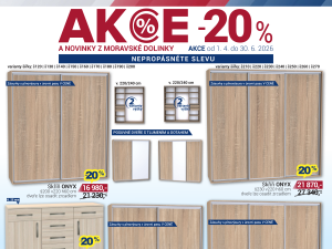 Akce SEFIR - Nábytek Mikulík 2026