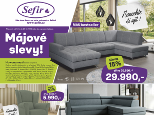 Akce SEFIR CZ Nábytkář květen 2026