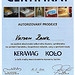 Certifikat KERAMAG KOLO Certifikat KERAMAG KOLO